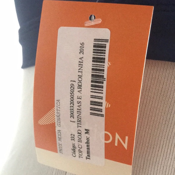 Brazilian sports bra size medium color blue - Picture 2 of 6